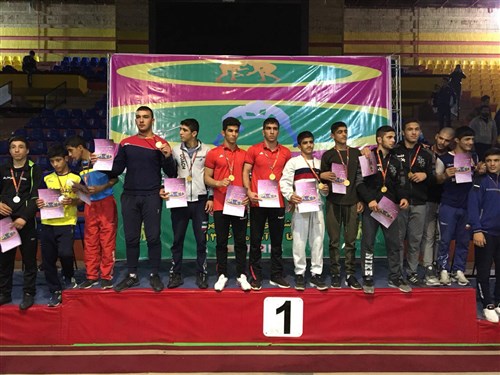 رقابت های کشتی آزاد نوجوانان قهرمانی کشور، گروه الف- تهران